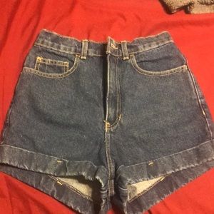 American Apparel high waisted vintage shorts